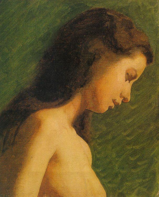Thomas Eakins Study of a Girl Head China oil painting art